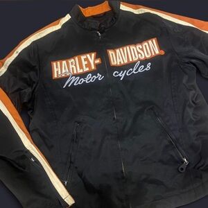 Harley-Davidson Black Orange White Performance Jacket